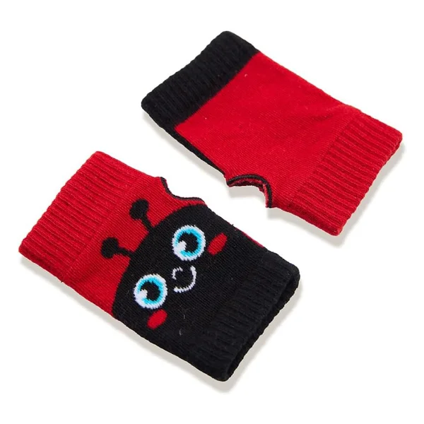 Denokids Uğurböceği Kız Çocuk Eldiven - Görsel 4