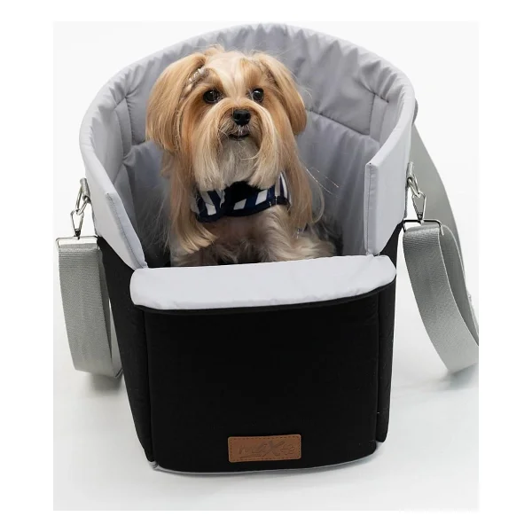 Reyo Max Design Kedi Köpek Taşıma Çantası Siyah - Seyahat İçin Hafif Ve Hava Alabilen Evcil Hayvan Çantası - Görsel 3