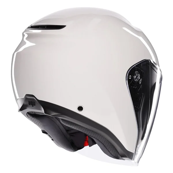 Agv Irides Mono Beyaz Açık Motor Kaskı - Görsel 6