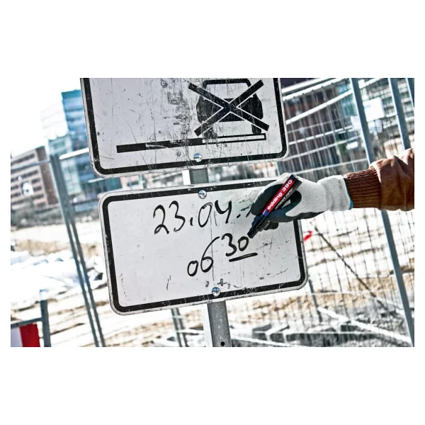 Edding 390 12 Mm Kesik Uç Permanent Marker Kalem - Görsel 5