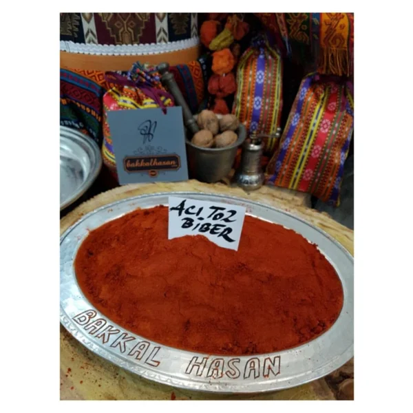 Bakkal Hasan Gaziantep - Toz Biber Acı - 1 kg - Görsel 2