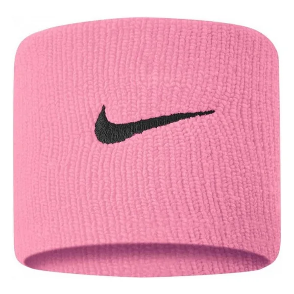 Nike Swoosh Wristbands 2 Unisex Siyah Antrenman Havlu Bileklik N.NN.04.010.OS STD - Görsel 2