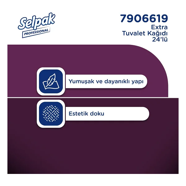 Selpak Professional Extra 24'lü Tuvalet Kağıdı - Görsel 4