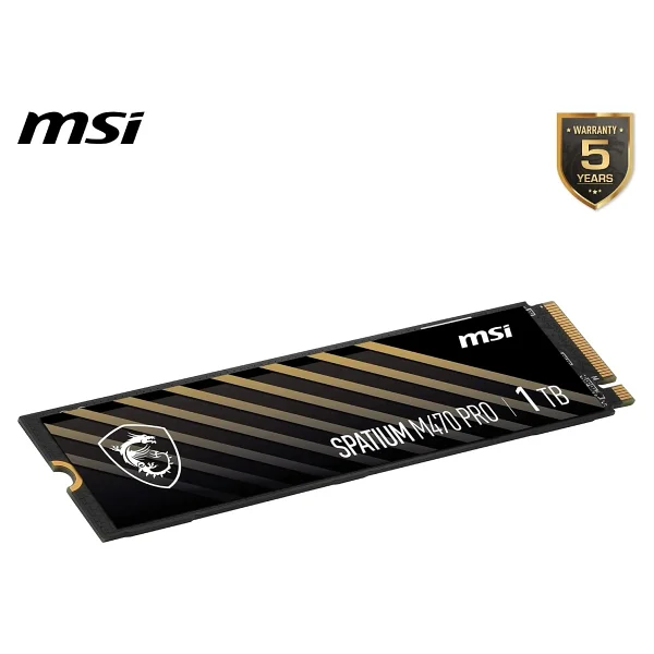 Msı Spatium M470 Pro Pcı-Express 4.0 1 TB M.2 SSD - Görsel 5