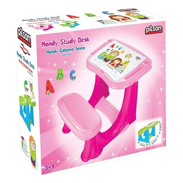 Pilsan 03 515 Pratik Pembe Çalışma Masası - Görsel 3