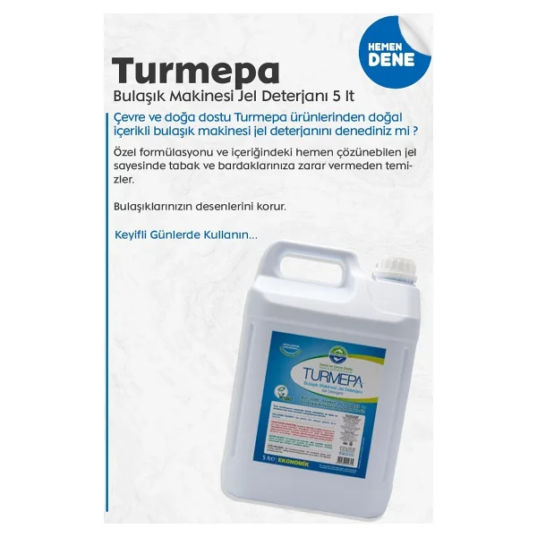 Turmepa 5 Lt Bulaşık Makinesi Jel Deterjanı - Görsel 2