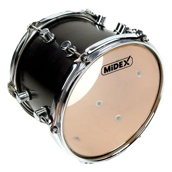 Midex Dr-22R Şeffaf Renk 22 İnç Kick Bas Bateri Davul Derisi Drumhead 22 İnch (55.88 Cm) - Görsel 3