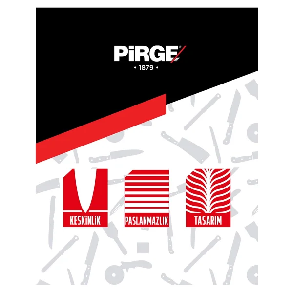 Pirge Elite 35065 7 Parça Bloklu Bıçak Seti - Görsel 2