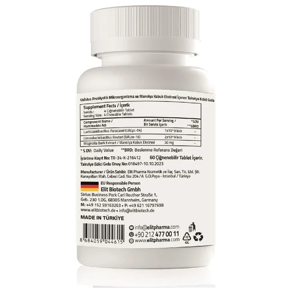 Validus Dental Probiyotik 60 Tablet - Görsel 2