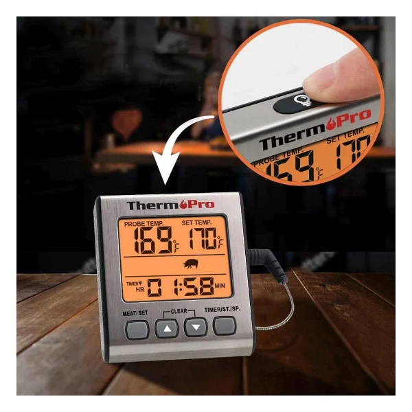 Thermo Pro Thermopro Dijital Problu Et Barbekü Gıda Termometresi - Görsel 5