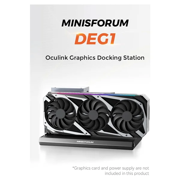Minisforum Deg1 Pcıe 4.0x4 Oculink Harici Taşınabilir Ekran Kartı Kiti - Görsel 3