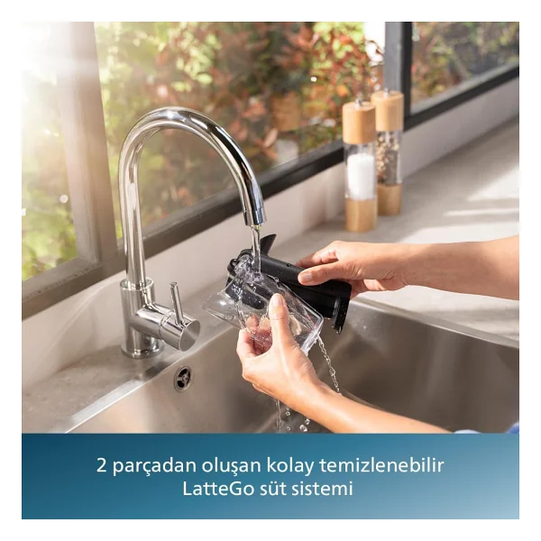 Philips 4400 Serisi LatteGo EP4446/70 Tam Otomatik Espresso Makinesi - Görsel 9