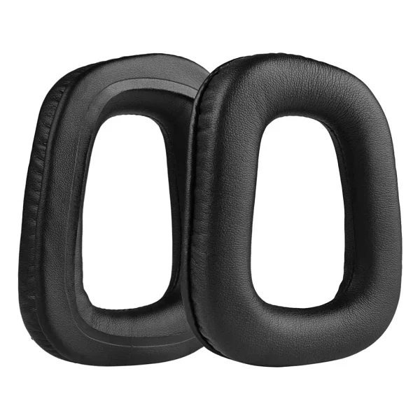 Logitech uyumlu G930 G430 F450 G432 G431 G332 G231 G230 ile uyumlu Kulaklık Pedi Seti Kulaklık Süngeri ve Kafa Bandı kulaklık süngeri yastığı (Siyah - Kırmızı Kumaş Sünger + Kırmızı Kafa Bandı) - Görsel 6
