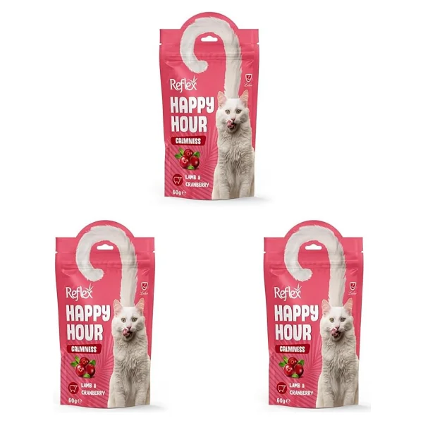 Reflex Happy Hour Sakinleşmeyi Destekleyici 60 Gr Kedi Ödül Maması - Görsel 5