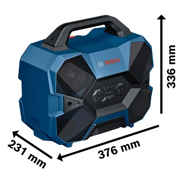 Bosch Pro Gpb 18V-6 C Bluetooth Hoparlör - Görsel 5