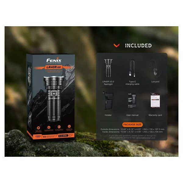 Fenix LR40R V2.0 15000 Lümen El Feneri - Görsel 3