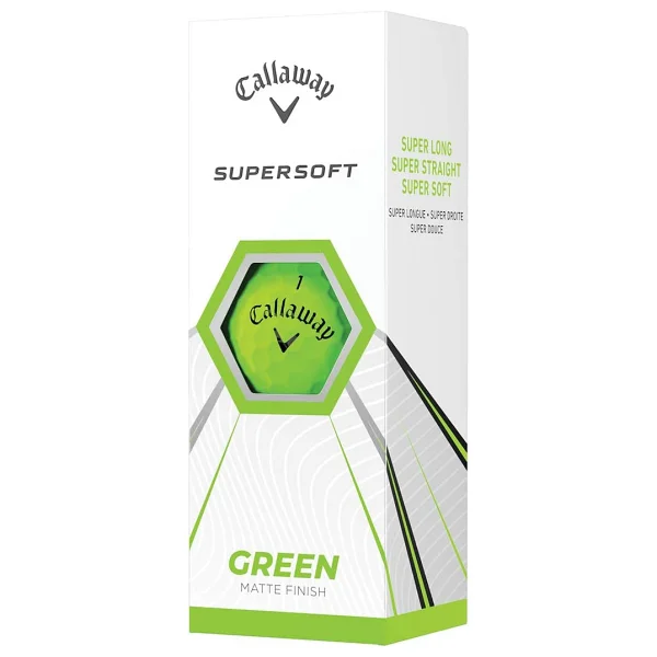 Callaway Golf Supersoft Mat Golf Topları 2021 - Görsel 4