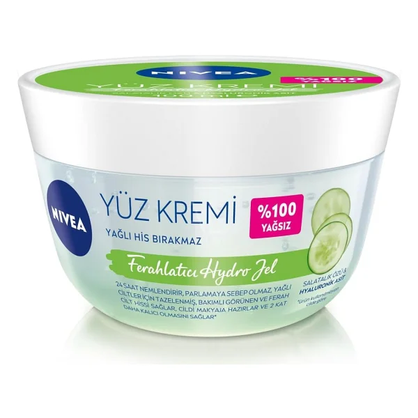 Nivea Ferahlatıcı Hydro Jel Nemlendirici Yüz Kremi 100 ml - Görsel 6
