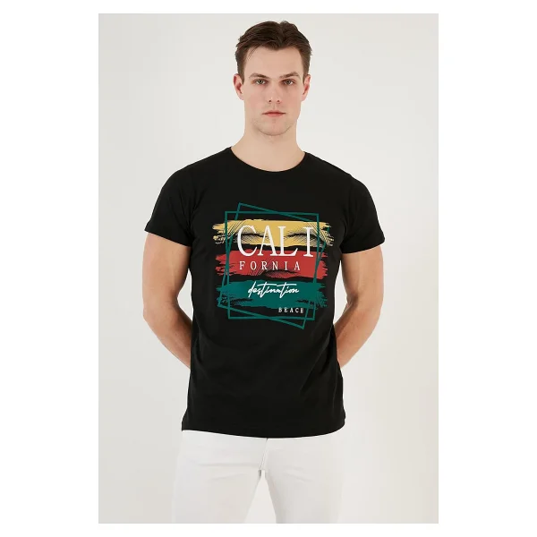 Buratti Erkek T Shirt 541calıfornıa24 - Görsel 2