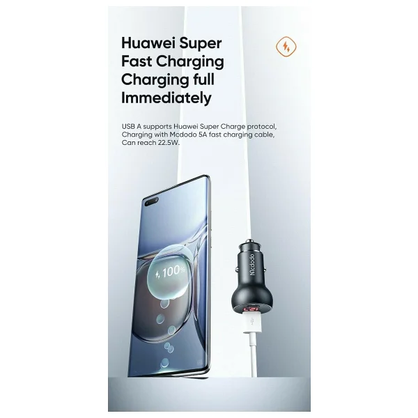 Mcdodo CC-7030 45 W USB Type-C Araç Şarj Aleti - Görsel 5