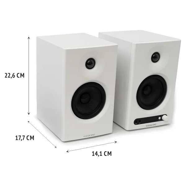 Vulkkano PRO4 Monitör Beyaz Ev Sinema Hoparlörü - Görsel 3
