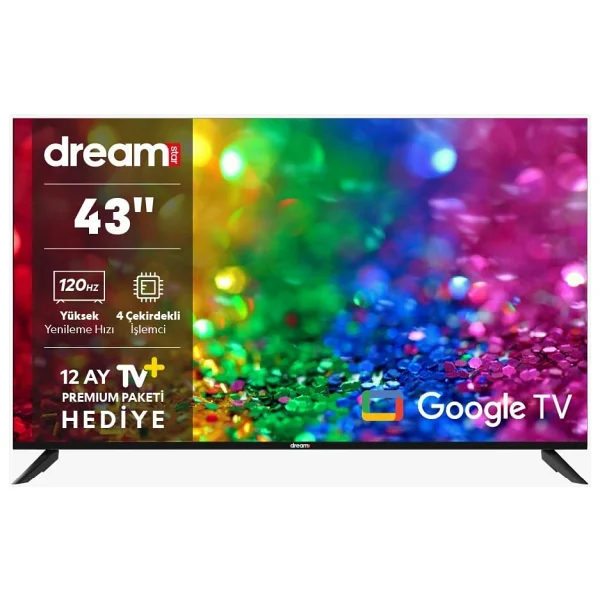 Dreamstar 55" 139cm 4K UHD QLED Google TV - Görsel 4