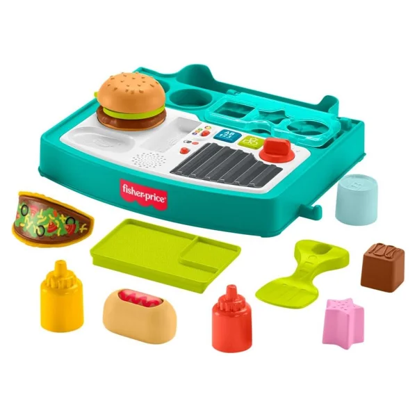 Fisher Price 4'ü 1 Arada Işıklı Eğlen Ve Öğren Alışveriş Sepeti Yürüteç Jlm95 - Görsel 5