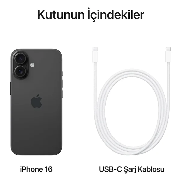 iPhone 16 128 GB Siyah - Görsel 6