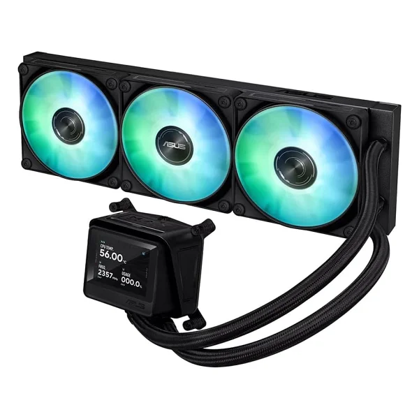 Asus Max Gaming Lc 360 Argb Lcd White Edition 360 Mm İşlemci Sıvı Soğutucu - Görsel 6