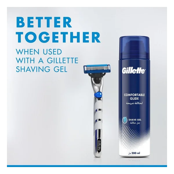 Gillette Mach3 Turbo 4'lü Yedek Tıraş Bıçağı - Görsel 6