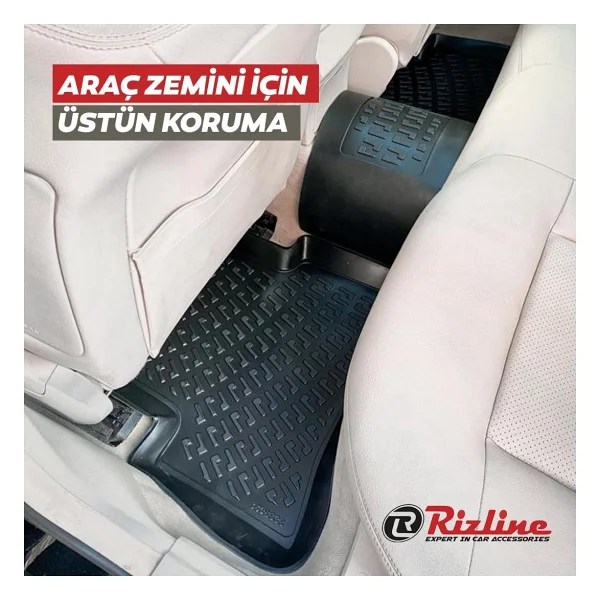 Rizline Togg T10x 2023 Sonrasi 3D Havuzlu Paspas - Görsel 5