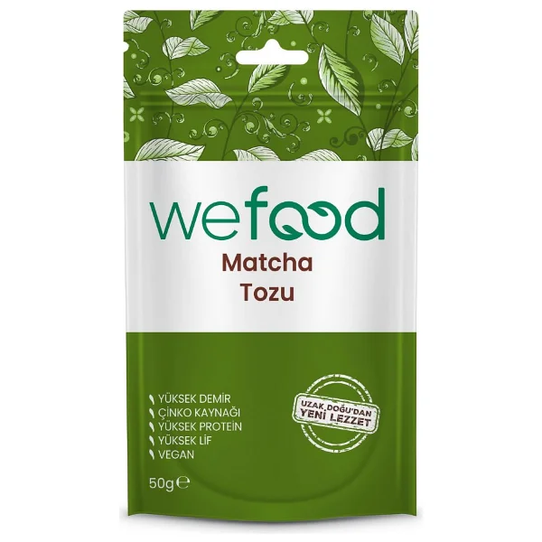 Wefood Matcha Tozu 50 Gr - Görsel 2