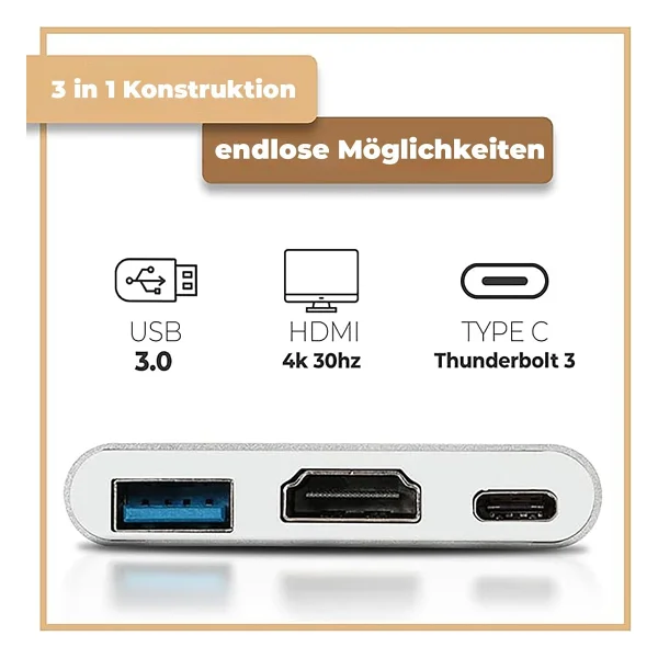 Inca Itpc-04tx 100 W Type-C Laptop Docking Station - Görsel 2