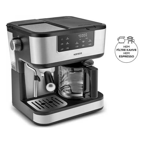 Karaca Coffee Art 2in1 Filtre Kahve ve Espresso Makinesi - Görsel 2