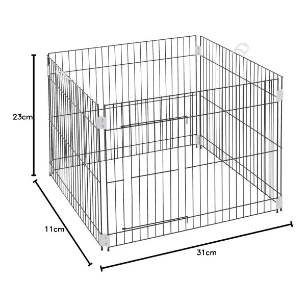 Ferplast Köpek Eğitim Kafesi 80x80x62 - Görsel 3