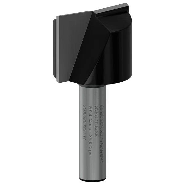 Bosch 2 608 628 aksesuarı 381 kesici 8 mm, D1 8 mm, U 20 mm, G 51 mm - Görsel 7