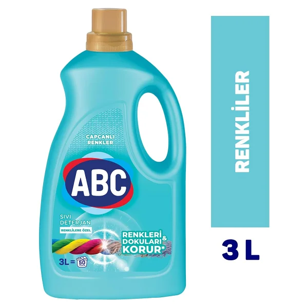 Abc Sıvı Deterjan 50 Yıkama 3 Lt - Görsel 2
