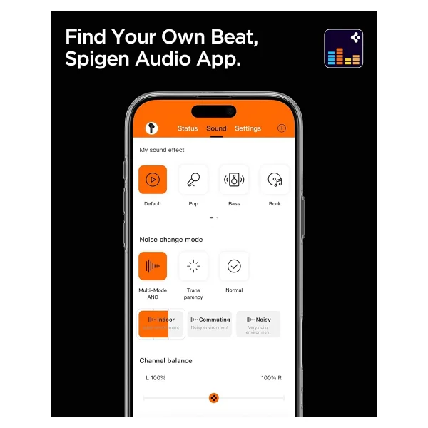 Spigen Audio P20 ANC TWS Beyaz Kulak İçi Bluetooth Kulaklık - Görsel 3