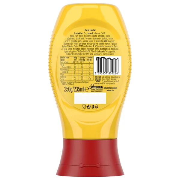 Calve Hardal 250 Gr - Görsel 5