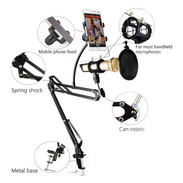 Microcase Al2552 3in1 Mikrofon Standı - Görsel 5