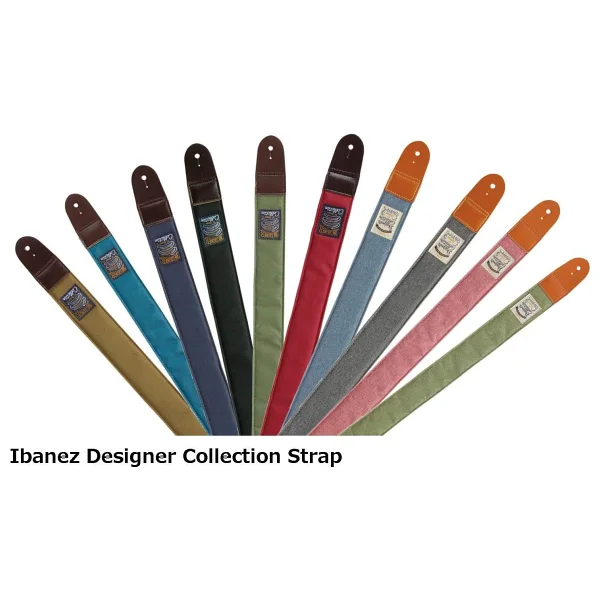 IBANEZ Designer Collection Guitar Strap - Light Blue (DCS50D-LBL) - Görsel 3