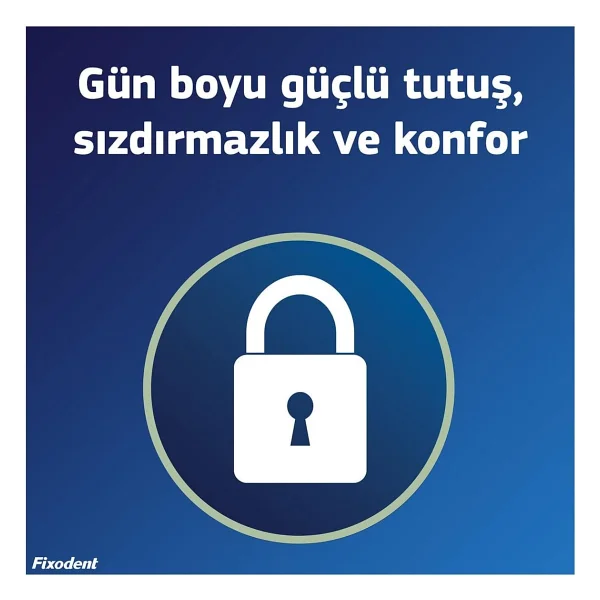 Fixodent Complete Güçlü Tutuş Aromasız 47 Gr 3 Adet Protez Diş Yapıştırıcı - Görsel 3
