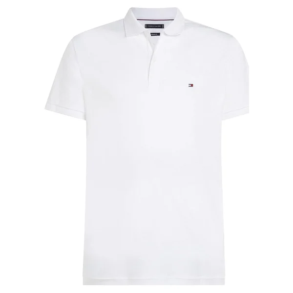 Tommy Hilfiger Liquid Cotton Essential Mw0mw35585 Kısa Kollu Polo Yaka Erkek Tişört - Görsel 7