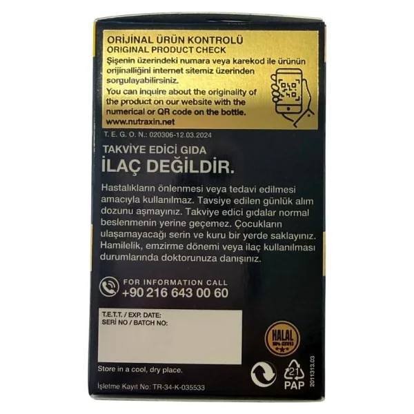 Nutraxin Vitamin D3 K2 120 Tablet - Görsel 4