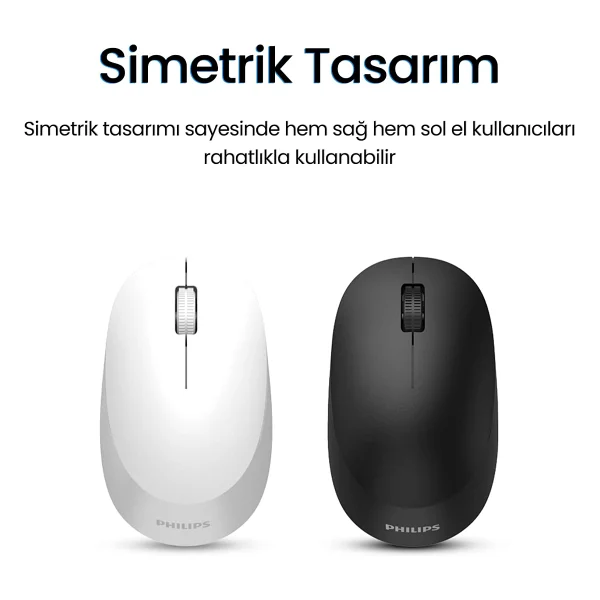 Philips Spt6407 Kablosuz Klavye Mouse Seti - Görsel 4