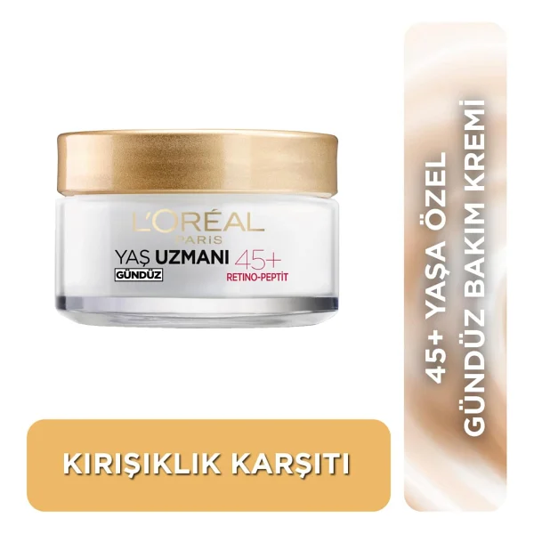 L'oreal Paris Yaş Uzmanı 40+ Kırışıklık Karşıtı Yenileyici Krem 50 Ml - Görsel 5