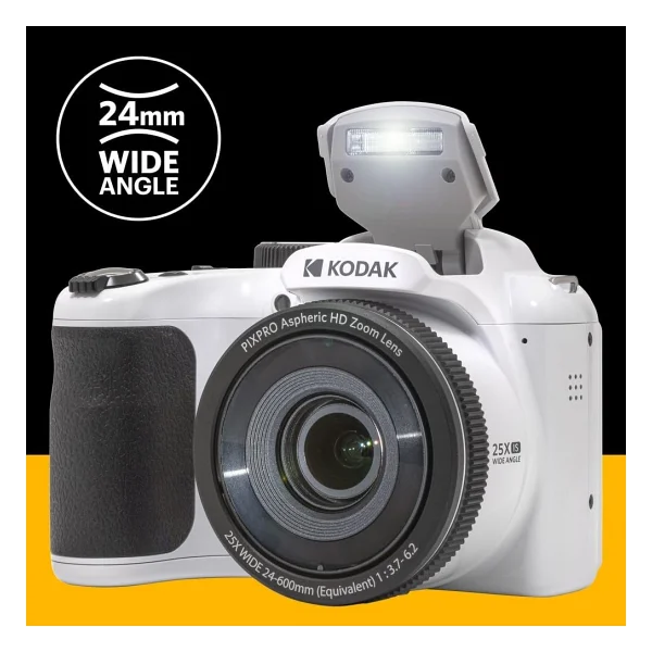 Kodak Pixpro Astro Zoom AZ255 Beyaz Dijital Fotoğraf Makinesi - Görsel 6