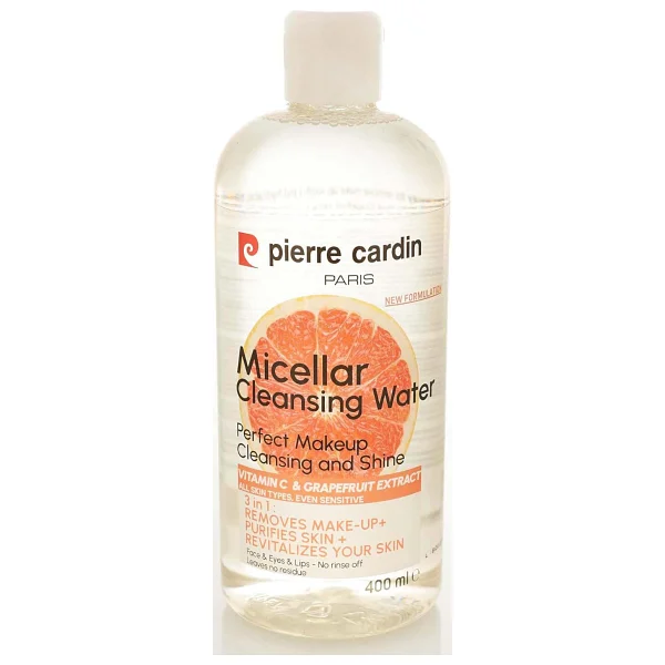 Pierre Cardin Micellar Pink Grapefruit & Vitamin C 400 Ml Makyaj Temizleme Suyu - Görsel 3