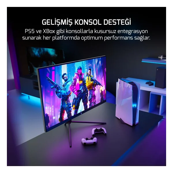Gamepower Lucid S50 24.5'' 0.2 Ms Full HD Pivot 500 Hz Oyuncu Monitörü - Görsel 7