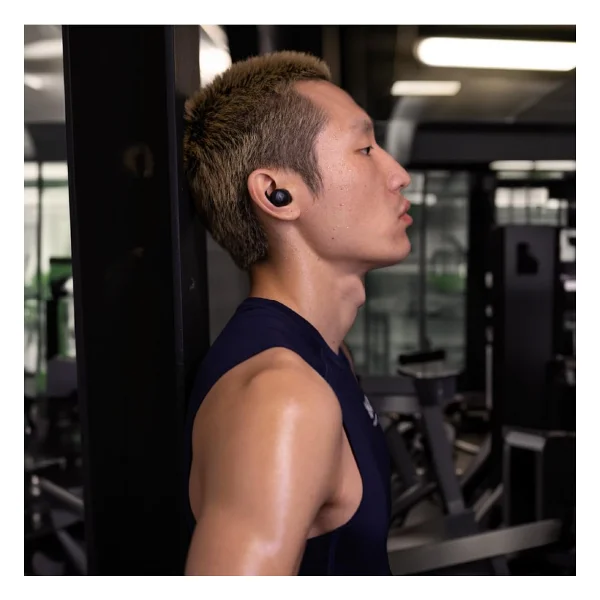 Sennheiser Momentum Sport ANC TWS Siyah Kulak İçi Bluetooth Kulaklık - Görsel 2